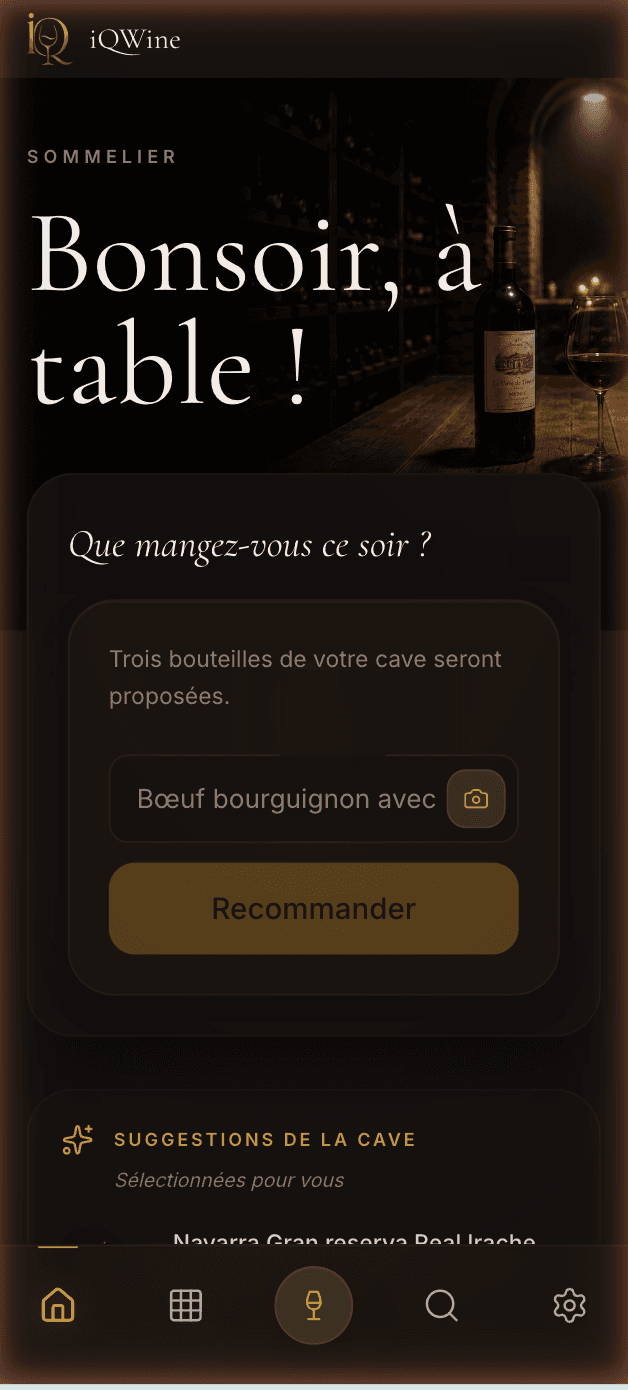 Octave recommande, depuis votre cave